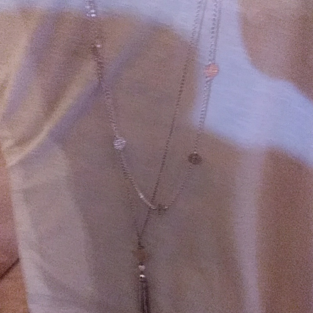 Double layer necklace